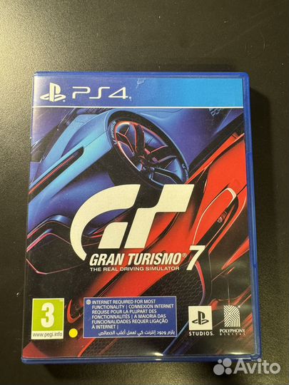 Grand turismo 7 ps4 диск