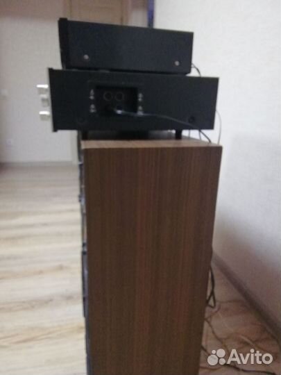 Акустика Колонки S-90f, усилитель, проигрыватель