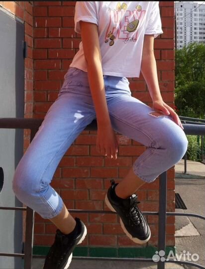 Джинсы на девочку 42 размер