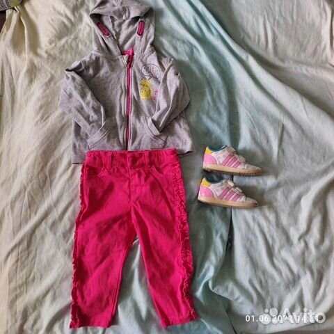 Одежда пакетом для девочки на рост 80