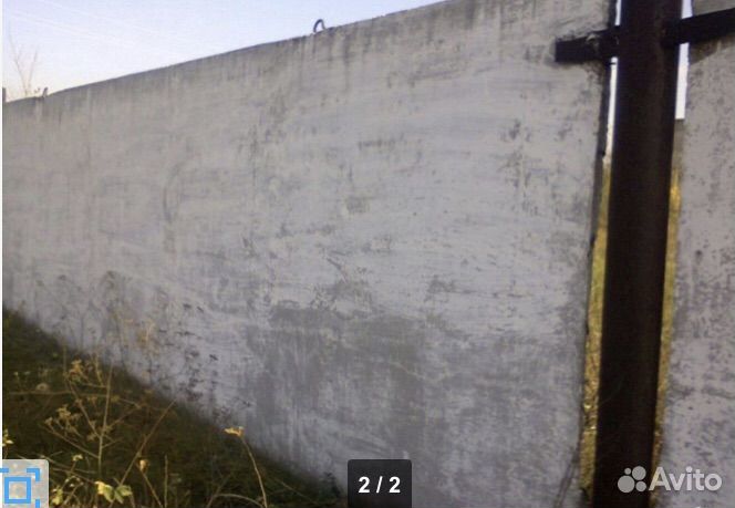 Забор с трубами и отдельно