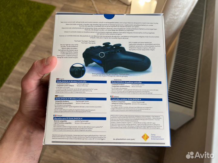 Новый геймпад dualshock 4 PS4 джойстик черный