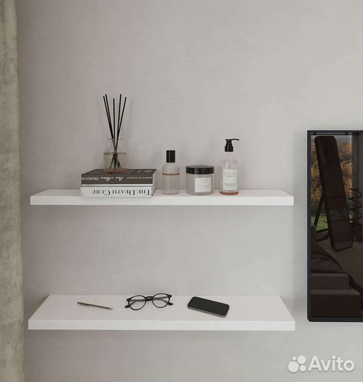 Полка настенная.Парящая. со скрытым креплением