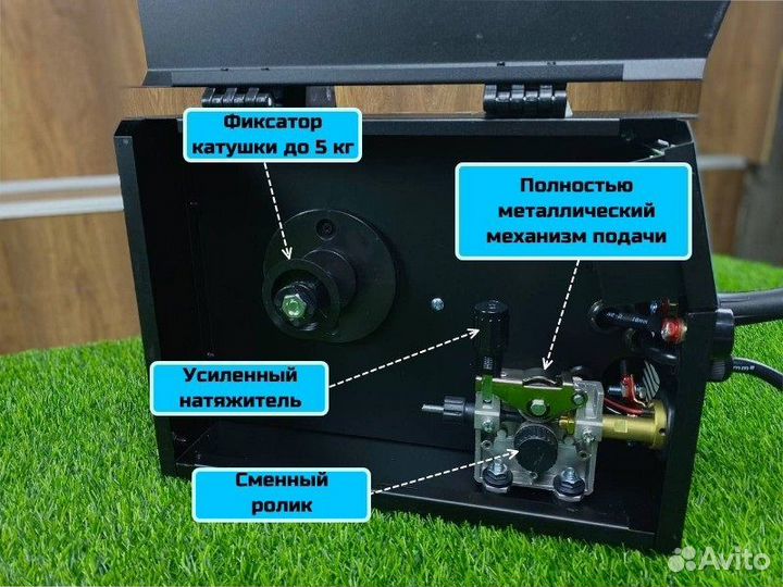 Полуавтомат сварочный kroff 310 GDE