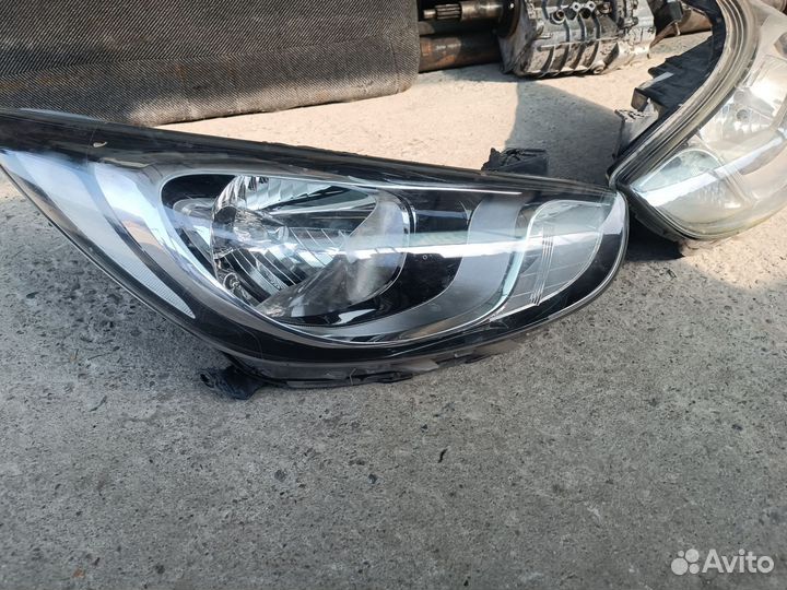 Фары на hyundai solaris