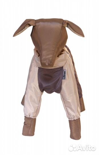 Комбинезон дождевик для собаки кобеля