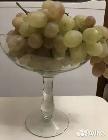 Ваза цветное стекло СССР