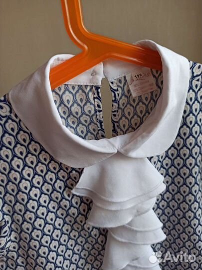 Школьная блузка 128