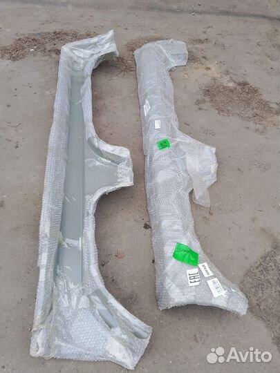 Пороги на kia Рио 2012