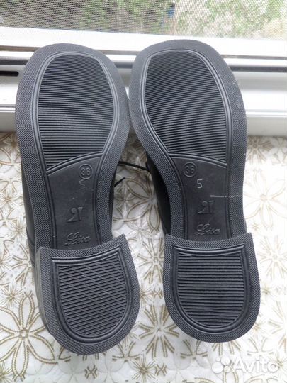 Туфли женские осенние (ботинки), 36 размер