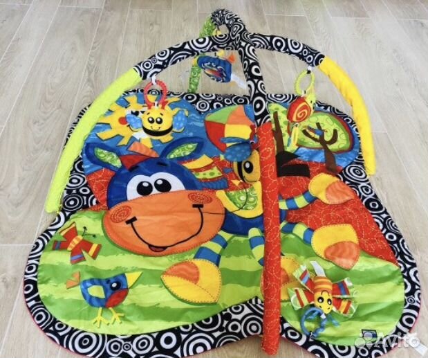 Развивающий коврик playgro Ослик