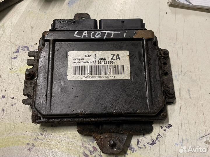 Блок управления двигателем Chevrolet Lacetti 1.6 1