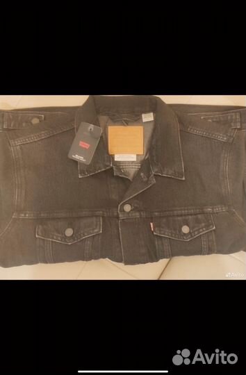 Джинсовая куртка levis xl