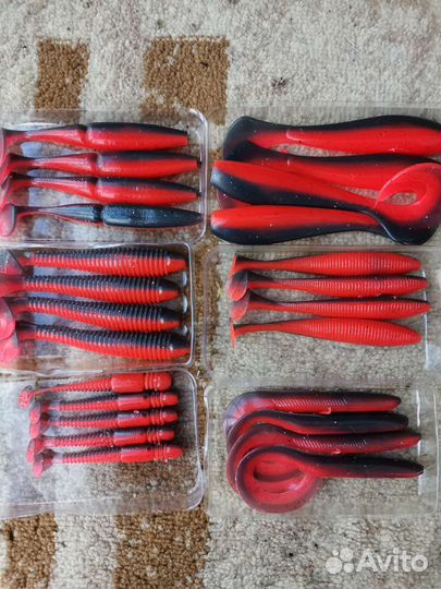 Приманки силиконовые