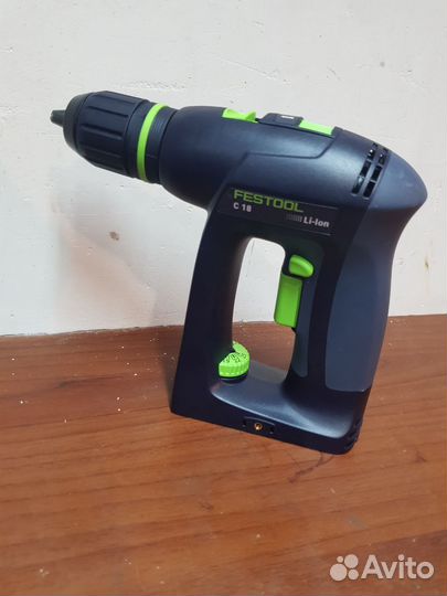 Аккумуляторная дрель-шуруповёрт Festool C 18