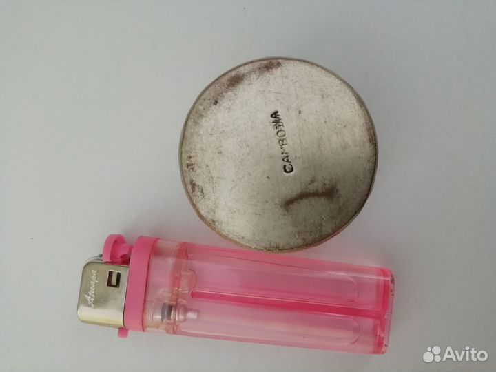 Шкатулка серебро