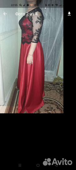 Вечернее платье