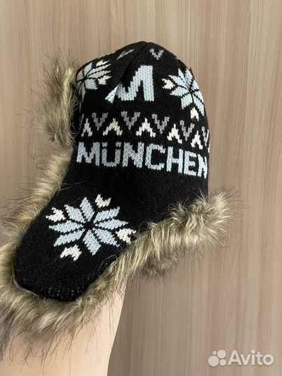 Шапка ушанка новая унисекс