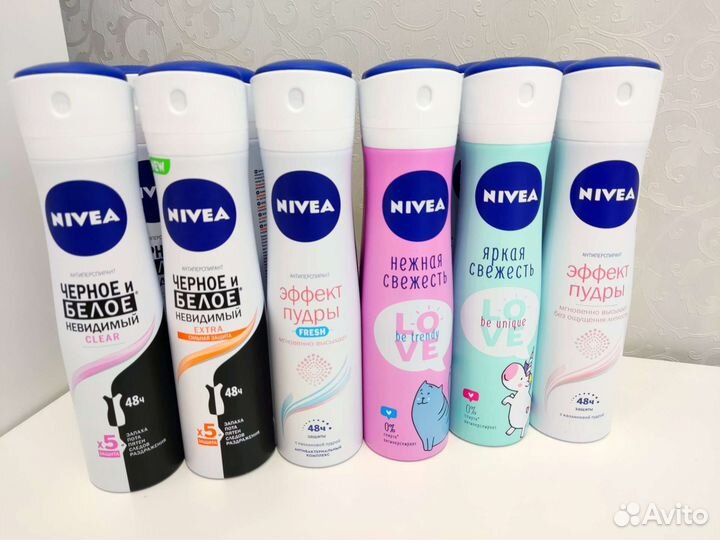 Дезодорант антиперспирант Nivea