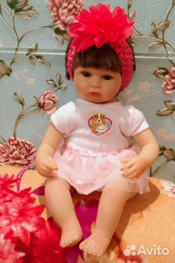 Кукла - Reborn с одеждой и соской