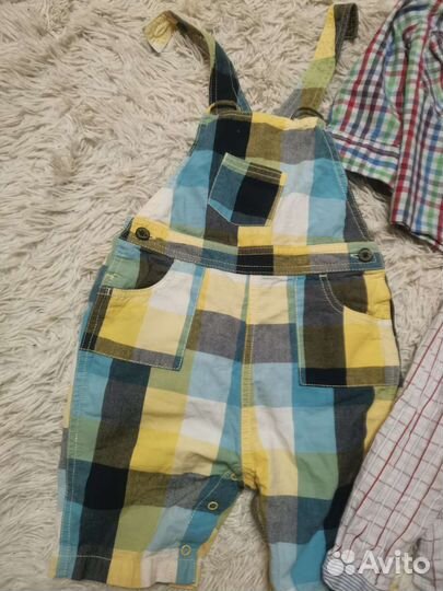 Пакет вещей на мальчика с 1 до 2 лет