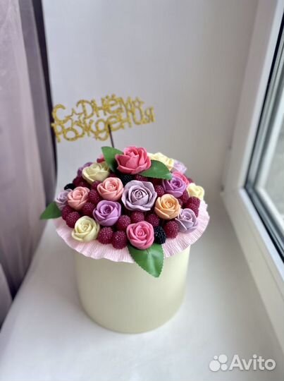 Шоколадные цветы и наборы