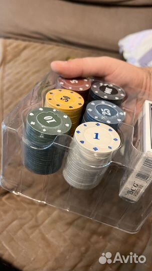 Покерный набор 120 фишек