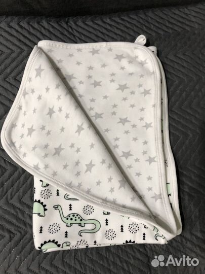 Двусторонний плед Mjolk/одеяло для новорожденных