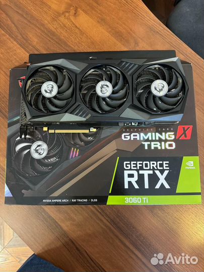Видеокарта rtx 3060ti msi