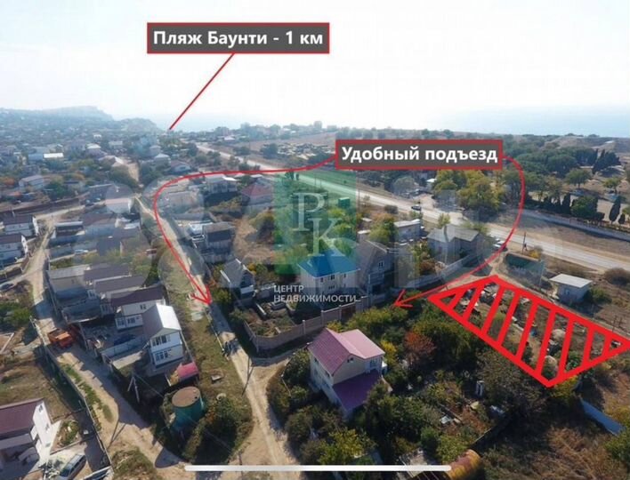 Участок 6,6 сот. (СНТ, ДНП)