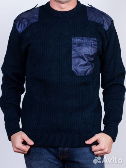Джемпер форменный мужской синий/ Спец одежда