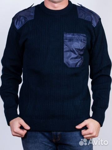 Джемпер форменный мужской синий/ Спец одежда