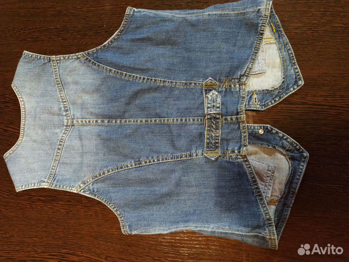 Жилет джинсовый женский H&M р. 46-48