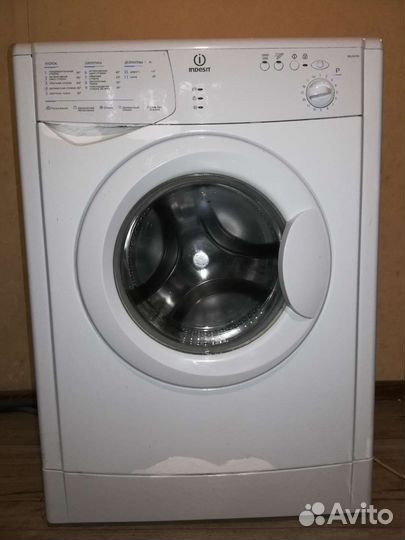 Узкая стиральная машина Индезит на 4кг