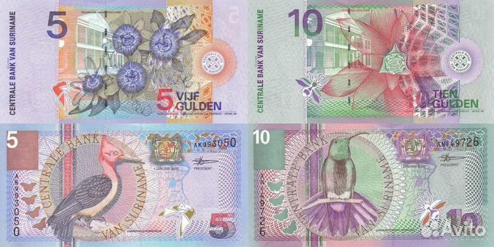 Банкноты Суринама