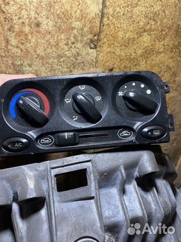 Блок печки matiz