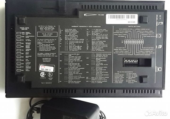 Модем U.S.Robotics Courier V.Everything with V.34