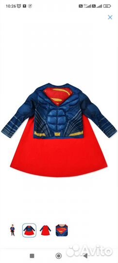 Новый Костюм superman супермена