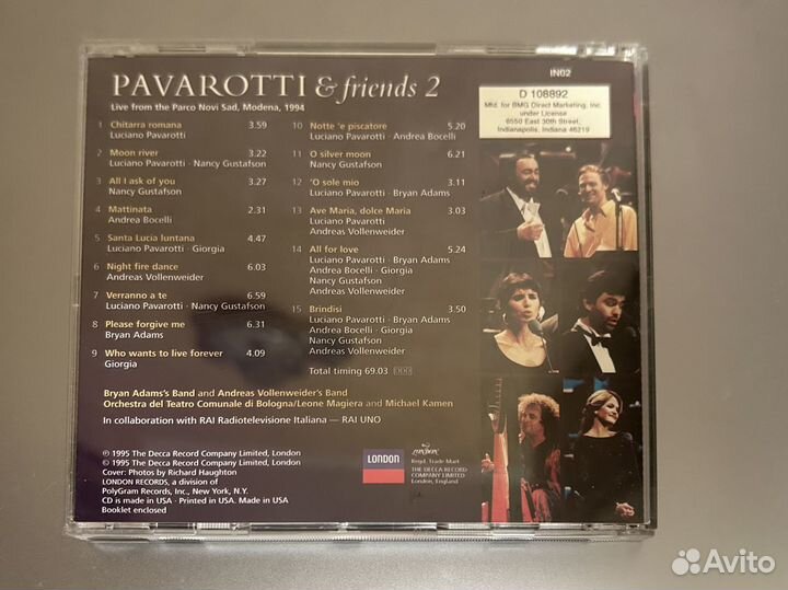 Luciano Pavarotti на CD