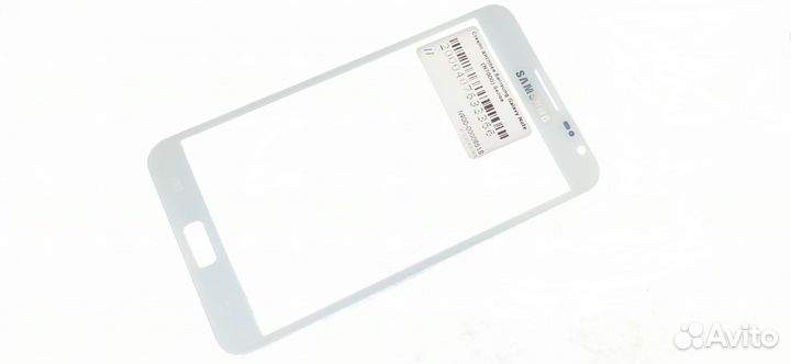 Стекло дисплея Samsung Galaxy Note (N7000) белое