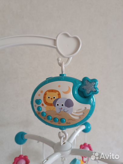 Мобиль музыкальный с ночником