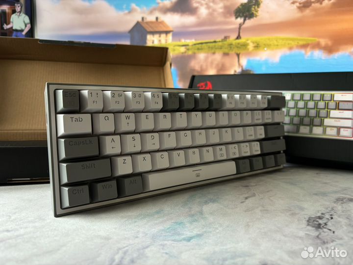 Новая игровая клавиатура rgb