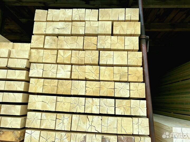 Доска обрезная 50х200х6000мм