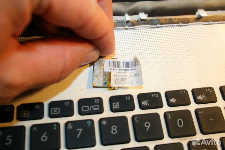 Ноутбук Asus X501U разборка