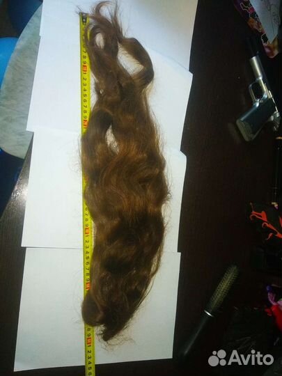 Шиньон из натуральных волос