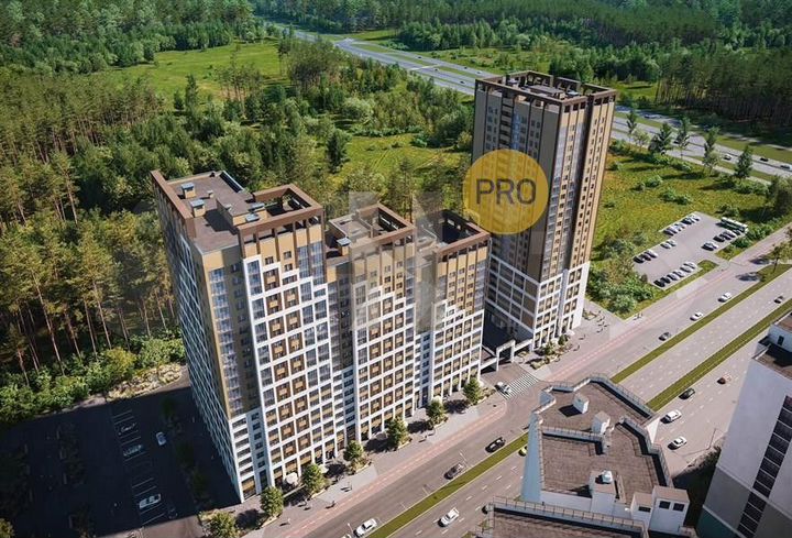 2-к. квартира, 58,1 м², 13/25 эт.