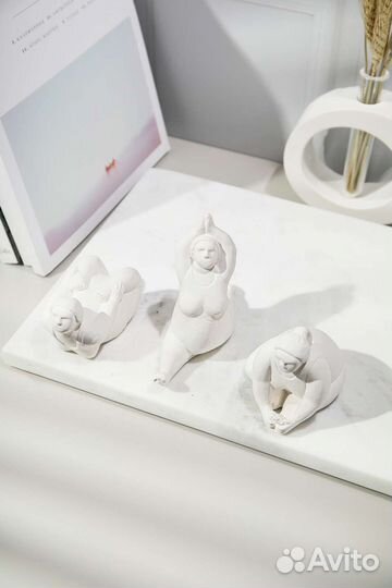 Статуэтки толстушки йога