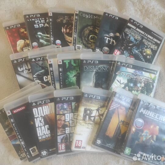 Игры диски ps3