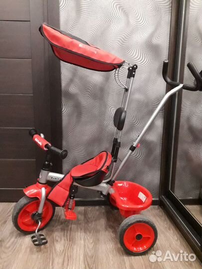 Велосипед коляска 3х колесный детский