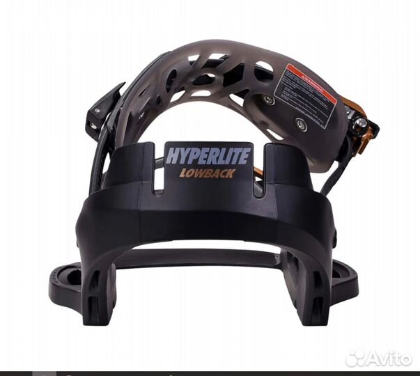 Крепления для вейкборда Hyperlite System Low Black